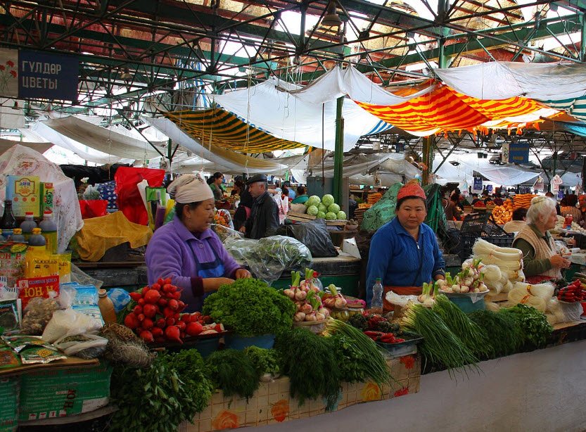 Osh Bazaar, Bishkek, Kyrgyzstan